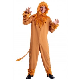 Plus Size Lion Men's Costume - On Sale
